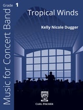 Tropical Winds Concert Band sheet music cover